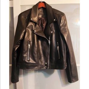 Good Vibes Faux Leather Moto Jacket
BLANKNYC